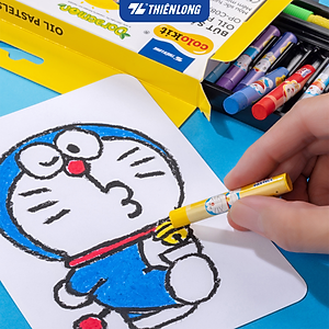 Bút sáp dầu màu Pastel Thiên Long Colokit Doraemon OP-C08/DO