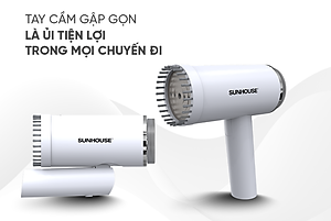 Bàn là hơi nước cầm tay Sunhouse SHD2176 (1000W)- Hàng chính hãng