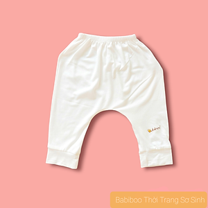 Bộ sơ sinh cài giữa tay dài vải visco siêu mềm mại cho bé