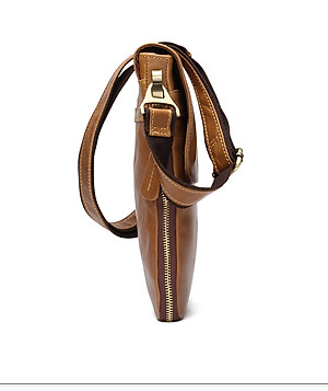 Túi đeo chéo nam DA BÒ THẬT phong cách mới  - BEE GEE DCN9194