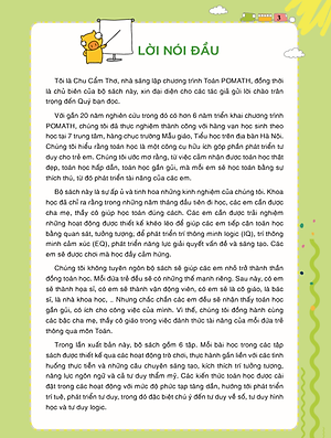 Sách POMath - Toán Tư Duy Cho Trẻ Em 4-6 Tuổi (Tập 4)