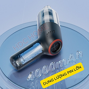 Máy Hút, Thổi Bụi Cầm Tay Mini Bản Cao Cấp, Máy Hút Bụi Giường Nệm, Ô Tô, Máy Tính - Hàng Nhập Khẩu