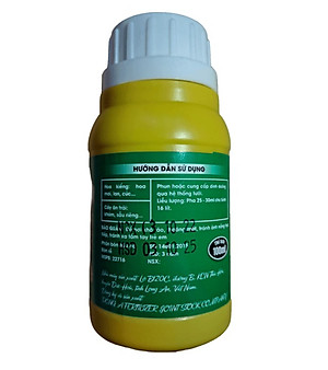 Phân bón Đạm Cá hữu cơ siêu humic dạng phun nguyên liệu ngoại nhập chai 100ml