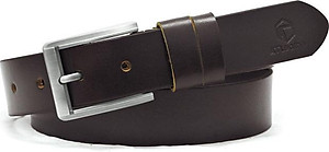 Thắt lưng da bò nam AT Leather Premium PK2 - Nâu