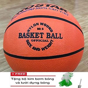 Khung vành bóng rổ sắt kèm lưới ,sơn tĩnh điện phù hợp bóng cỡ 6,7