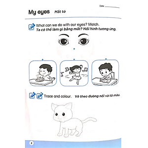 Khoa Học Tiền Tiểu Học Song Ngữ - Sách Luyện Tập 3