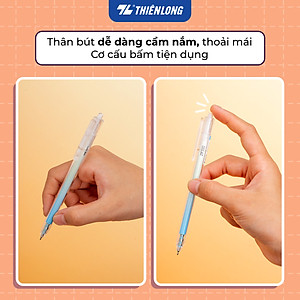 Combo 10 Bút gel Minimalist Thiên Long Gel-072