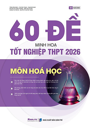 Sách - 60 Đề Minh Họa Tốt Nghiệp THPT 2026 - Môn Hóa Học