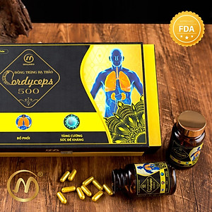 Đông Trùng Hạ Thảo MaiLands Cordyceps 500 (120 viên)