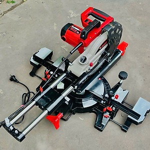 MÁY CẮT ĐA NĂNG THANH TRƯỢT BTEC BT1030 (2000W) - HÀNG CHÍNH HÃNG + TẶNG LƯỠI CẮT 255M + TẶNG 3 BAO TAY TOLSEN 45006