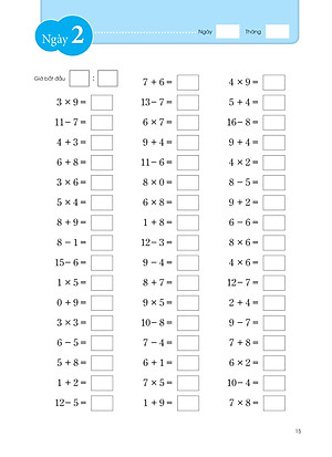Sách Luyện Trí Não - 60 Ngày Cải Thiện Trí Não (Các Bài Toán Rèn Khả Năng Tư Duy Và Luyện Trí Nhớ)