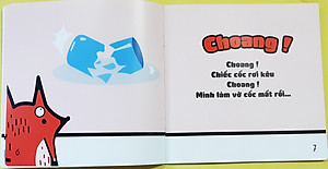 Sách Cho Bé Ehon Cáo Ken Và Đồ Vật - Lộp Bộp Lộp Bộp