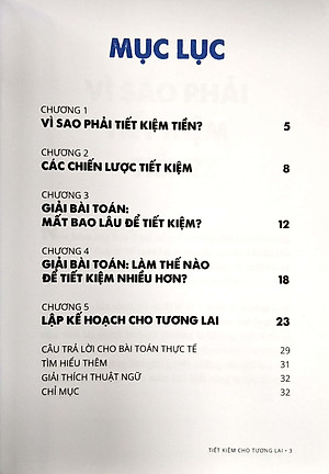 Sách Hiểu Về Tài Chính, Vững Bước Tương Lai - Tiết Kiệm Cho Tương Lai