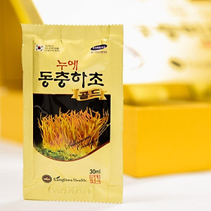 Đông trùng hạ thảo 60 gói vàng SILKWORM CORDYCEPS GOLD