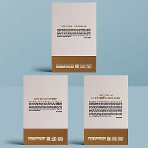 Lịch Sử Văn Minh Thế Giới Phần 3: Caesar và Christ - Will Durant (trọn bộ 3 tập) - Sách IRED Books