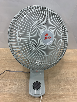 Quạt Treo Tường Tường Lồng Nhựa Lifan T-109 - Xám Trắng - Hàng chính hãng
