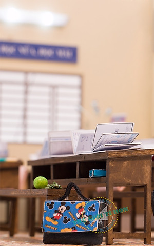 MÔ HÌNH Tự lắp ráp DIY SÀI GÒN THU NHỎ - KÝ ỨC TUỔI HỌC TRÒ - HT01