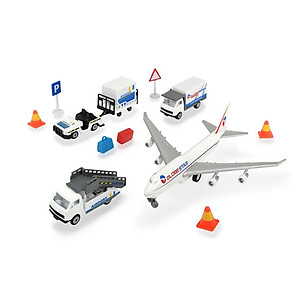 Bộ Đồ Chơi Dịch Vụ Sân Bay Dành Cho Bé Yêu DICKIE TOYS Airport Playset 203743001 - Đồ Chơi Đức Chính Hãng