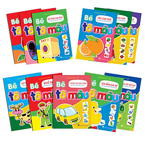 Bé Tô màu - Combo 11 cuốn