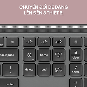 Bàn phím không dây mỏng Logitech Signature K950 - Hàng Chính Hãng