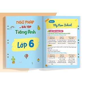 Sách Sổ tay ngữ pháp và bài tập tiếng Anh lớp 6-7-8-9