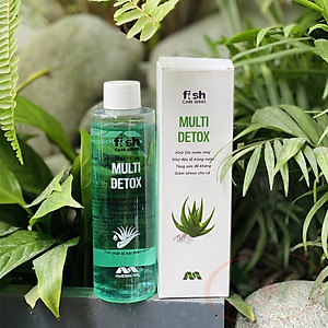 Khử độc nước Multi Detox giảm stress xử lý clo kim loại nặng nước máy bể cá tép thủy sinh