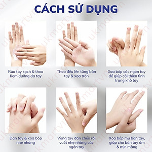 Kem Dưỡng Da Tay Hatomugi The Hand Cream (Tuýp 65g)