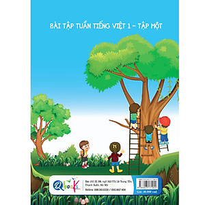 Bài Tập Tuần Tiếng Việt 1 - Tập 1 - Cánh Diều