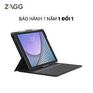Ốp lưng kèm bàn phím ZAGG Messenger Folio 2 iPad 10.2/10.5" - 103007169 - Hàng chính hãng