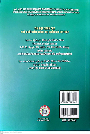 Sách Giáo trình Triết học (Dùng cho khối không chuyên ngành triết học trình độ đào tạo thạc sĩ, tiến sĩ các ngành khoa học tự nhiên, công nghệ)