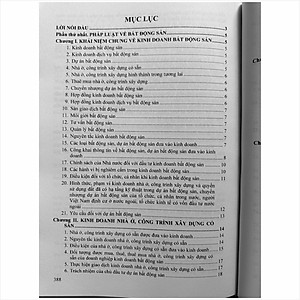 Sách Pháp Luật về Môi Giới, Đầu Tư Kinh Doanh Bất Động Sản, Đất Đai và Nhà Ở - V2461T