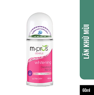 Lăn Khử Mùi – Trắng Mịn – Dịu Dàng M.pros 60ml