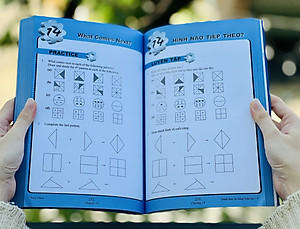 Sách đánh thức tài năng toán học 1, toán lớp 1, toán lớp 2 ( 7 - 8 tuổi )