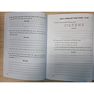 Sách - Combo vở bài tập nâng cao toán 5 / 1+2 (bám sát sgk chân trời sáng tạo) + ha