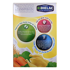 Bột Ăn Dặm Vinamilk Ridielac Gà Rau Củ Hộp (200g)