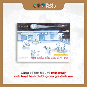 Truyện Ehon bé 3-4-5 tuổi - Một ngày của gia đình ma