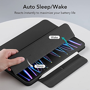 Bao Da dành cho iPad Pro 11 inch 2022 ESR Rebound Hybrid Case 360 - Hàng Chính Hãng