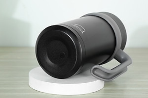 Bình Giữ Nhiệt Lock&Lock New Basic Table màu đen LHC4026B 500ml - Hàng chính hãng, nắp bình 3 lớp tiện lợi - JoyMall