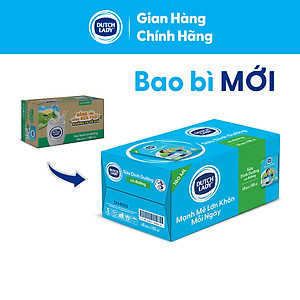 Thùng 48 Bịch Sữa Tiệt Trùng Dutch Lady Cô Gái Hà Lan Có Đường 180ml