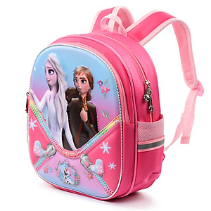 Balo Mẫu Giáo Chống Nước, Đệm Mút An Toàn Mr Vui 880 dành cho bé gái - Hàng Chính Hãng