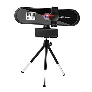 Webcam Cho Máy Tính PC Laptop 2K FullHD Kèm Mic Tích Hợp Micro To Rõ Cho Cuộc Gọi Video Call Zoom Góc Siêu Rộng New Chất Lượng Cao Để Live Stream Học Online Hàng Nhập Khẩu