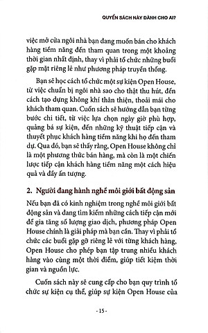 Open House - Khám Phá Bí Mật Bán Nhà Nhanh