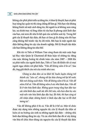 Sách Nhà Lãnh Đạo Đáng Tin Cậy