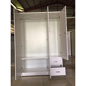 Tủ nhựa Đài Loan -  tủ nhựa 3 cánh, tủ quần áo nhựa Đài Loan màu Trắng, hồng, xanh dương, vân gỗ óc chó, vân gỗ