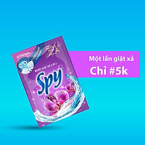 Dây nước giặt xả 50ml SPY DEEP CLEAN sạch sâu thơm lâu