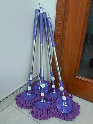 Cây Lau Nhà Xoay 360 Độ Cao Cấp - Giao màu ngẫu nhiên