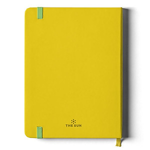 Sổ Bìa Da A5 - Kẻ Ngang 200 Trang 80gsm - 4 Seasons - The Sun 02 - Màu Vàng Chanh
