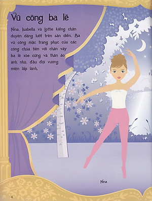 Sách Dán Hình Sáng Tạo Trang Phục Búp Bê - Vũ Điệu Đam Mê