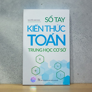 Sách: Combo Sổ Tay Kiến Thức Toán - Vật Lí - Hóa Học Trung Học Cơ Sở
