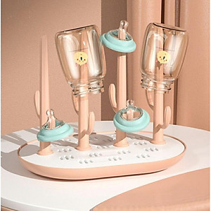 Khay úp bình sữa, núm ti hình cây xương rồng